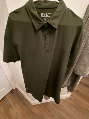 Bylt basics lux polo green xl
